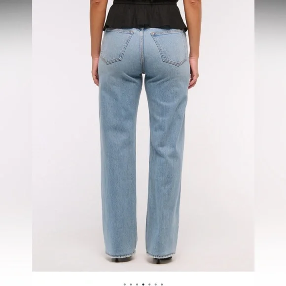 Curve Love High Rise 90s Relaxed Jean - Picture 4 of 7